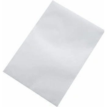 Obchodní taška C4 bílá bez okna s ohybem samolepicí