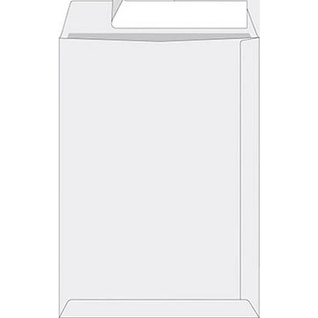 OFFICEO Obchodní tašky Office Depot - C4, samolepicí s krycí páskou, bílé, 25 ks