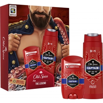 Old Spice Captain deostick 50 ml + sprchový gel 250 ml dárková sada