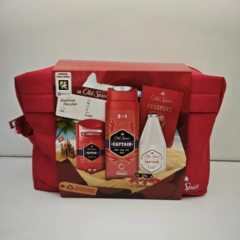 Old Spice Captain deostick 50 ml + sprchový gel 250 ml + voda po holení 100 ml + barel dárková sada