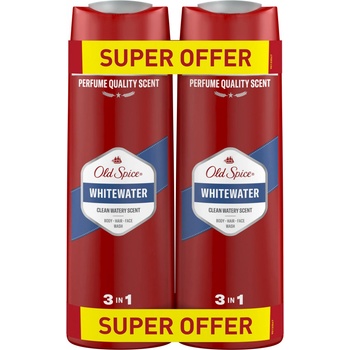 Old Spice Whitewater sprchový gel 2 x 400 ml dárková sada