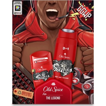 Old Spice Wolfthorn Old Spice Wolfthorn sprchový gel 250 ml + Old Spice Wolfthorn deostick 50 ml