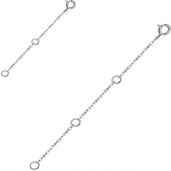 Olivie Dva prodlužovací stříbrné řetízky 9307