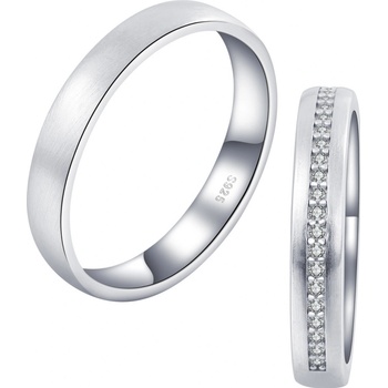 Olivie Snubní stříbrný prsten MATE 7481