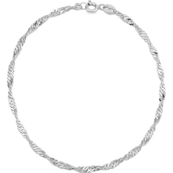 Olivie stříbrný náramek Singapore 7630