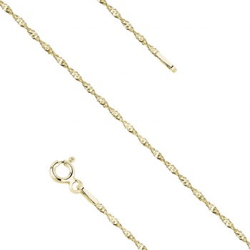 Olivie stříbrný náramek SINGAPUR GOLD 7543