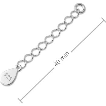 Olivie Stříbrný prodlužovací řetízek 8275