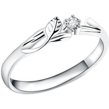 OLIVIE Stříbrný prsten JARNÍ VĚTVIČKA 8544