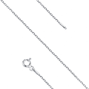 Olivie Stříbrný řetízek anker rhodium 5124