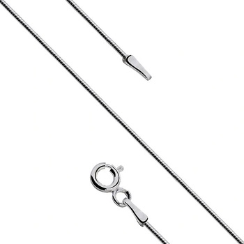 Olivie Stříbrný rhodiovaný řetízek had 2669