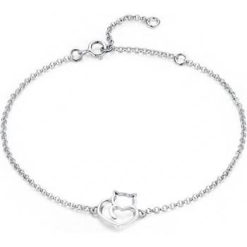 Olivie stříbrný ZAMILOVANÁ KOČKA 4461