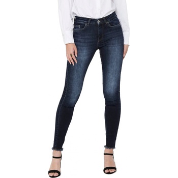Only Blush Life Mid SK Ank RW Rea837 Dark Blue Denim