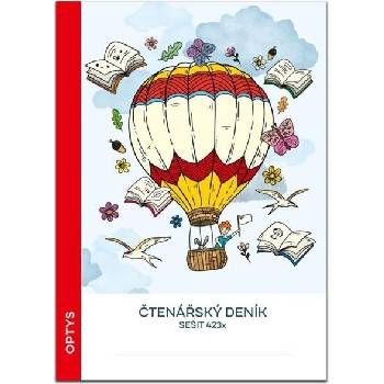 Optys Školní sešit 423 čtenářský deník linka