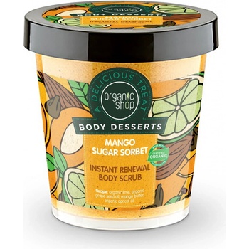Organic Shop Body Desserts tělový peeling Okamžitá obnova 450 ml