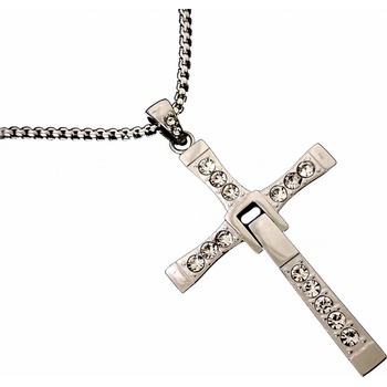 Origoska Řetízek rychle a zběsile (Vin Diesel) Dominic Toretto ocel DM01 Stříbrná