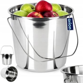 Orion 720137 vědro nerezové 12 l