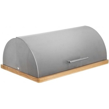 Orion Chlebovka nerez/dřevo 39x28x15 cm