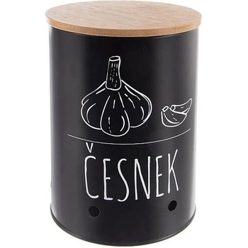 Orion Dóza Česnek black 11 cm