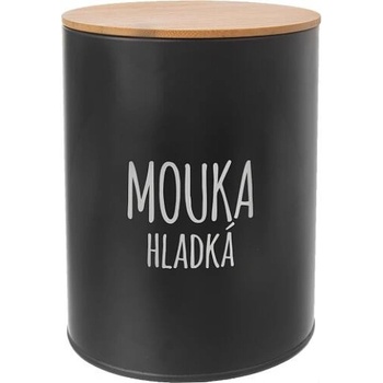Orion Dóza Hladká mouka Black 13 cm
