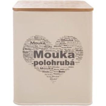 Orion Dóza Polohrubá mouka Srdce béžová 1,8 l