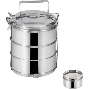 Orion Jídlonosič nerez+víka 3x1,3 l