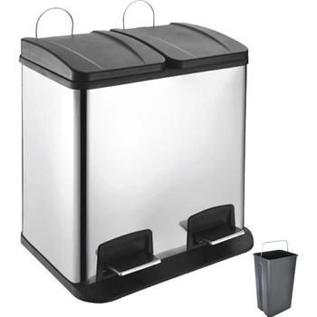 ORION Odpadkový koš na tříděný odpad DUO 2 x 20 l