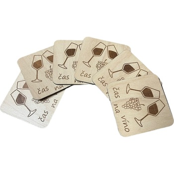 Orion Podtácek dřevo MANDALA 12cm