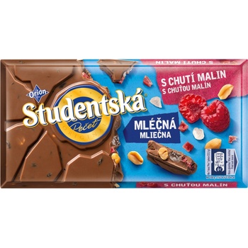 Orion studentská pečeť mléčná+malina 170 g