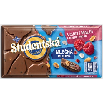 Orion studentská pečeť mléčná+malina 180 g