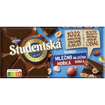 Orion Studentská pečeť mléčno-hořká 170 g