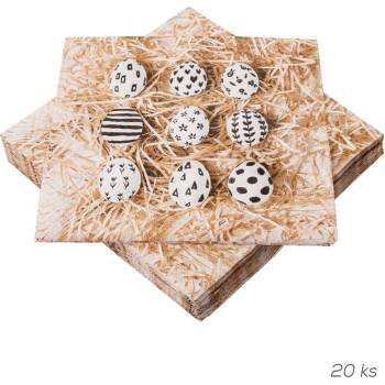 Orion Ubrousek papír Malá vajíčka 20 ks 33x33cm