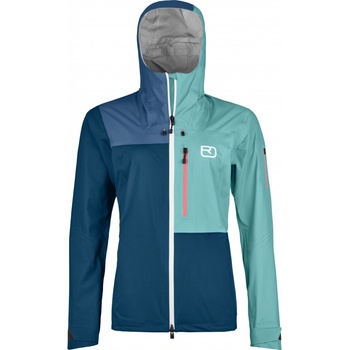 Ortovox 3L Ortler Jacket W petrol blue