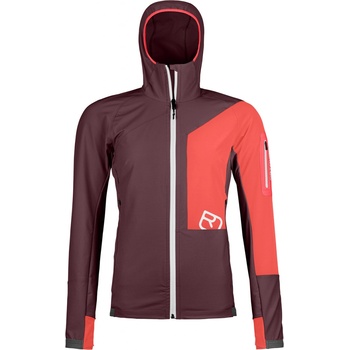 Ortovox W's Berrino Hooded Jacket Winetasting vínová