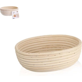 Ošatka na kynutí chleba oválná 24x18x9cm Orion