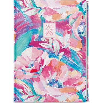 Oskar Lamino A5 Týdenní 2026 Růžový