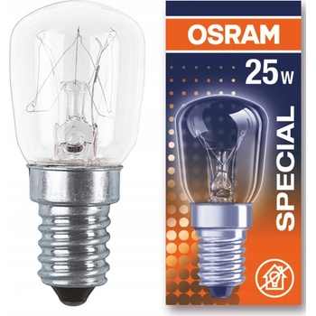 Osram Speciální žárovka T26 trubková E14 25 W 190 lm teplá bílá čirá 25BFMKL