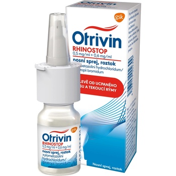 OTRIVIN RHINOSTOP NAS 0,5MG/ML+0,6MG/ML NAS SPR SOL 1X10ML+PUMPA