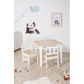 Ourbaby stůl se židlemi Natural 4989