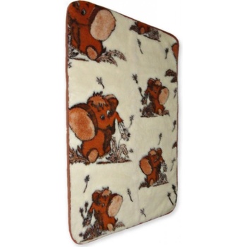 OVČÍ VĚCI deka z ovčí vlny SLON