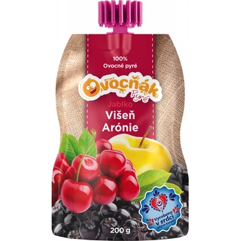 Ovocňák kapsička jablko višeň arónie 200 g