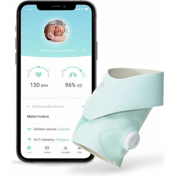 Owlet Smart Sock 3 světle zelená