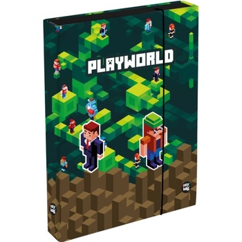 Oxybag A5 Jumbo Playworld zeleno hnědý