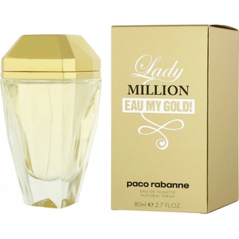 Paco Rabanne Lady Million eau my gold toaletní voda dámská 80 ml
