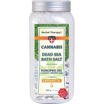 Palacio Konopná sůl do koupele z mrtvého moře 900 g