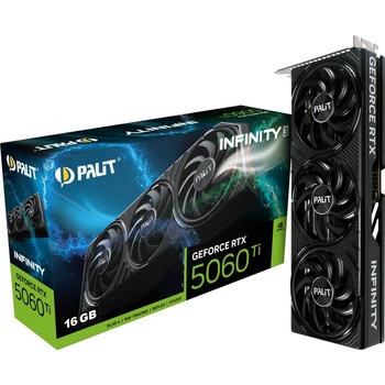 Palit GeForce RTX 5060 Ti Infinity 3 16GB GDDR7 NE7506T019T1-GB2061S
