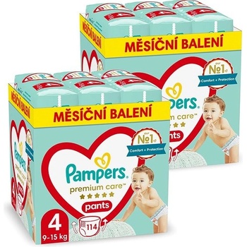 Pampers Premium Care Pants 4 228 ks