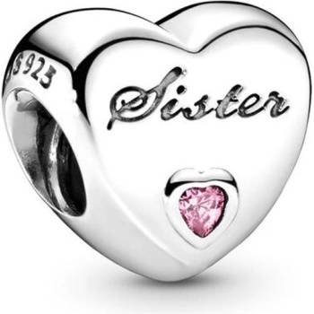 Pandora Stříbrný korálek Milovaná sestra 791946PCZ