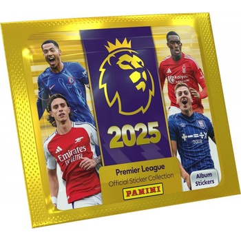 Panini fotbalové samolepky Panini Premier League 2024 2025 balíček