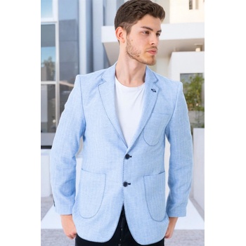 Pánské sako Dewberry světle modrá