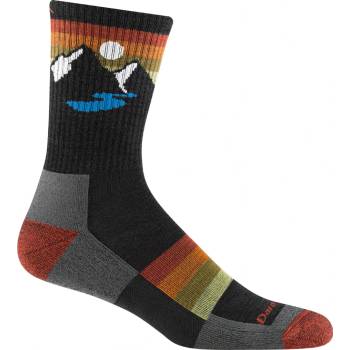 Pánské SUNSET RIDGE MICRO CREW LIGHTWEIGHT WITH CUSHION charcoal